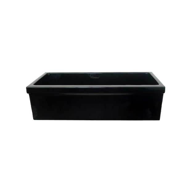 Whitehaus Lrg Rvrsbl Sink W/ 2-1/2 Lip On One Side And 2 Lip On The Opposite Sid WHQ536-BLACK - main